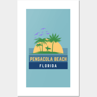 Pensacola Beach Florida Posters and Art